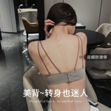 Нижнее белье, штаны, комплект, бюстгальтер пуш-ап, глянцевый бюстгальтер без косточек, бюстгалтер, простой и элегантный дизайн