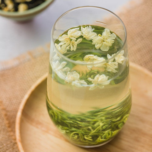 仙芝竹尖 茉莉花茶散装250g花草茶新茶叶四川浓香型高山云雾茶叶 - 图2
