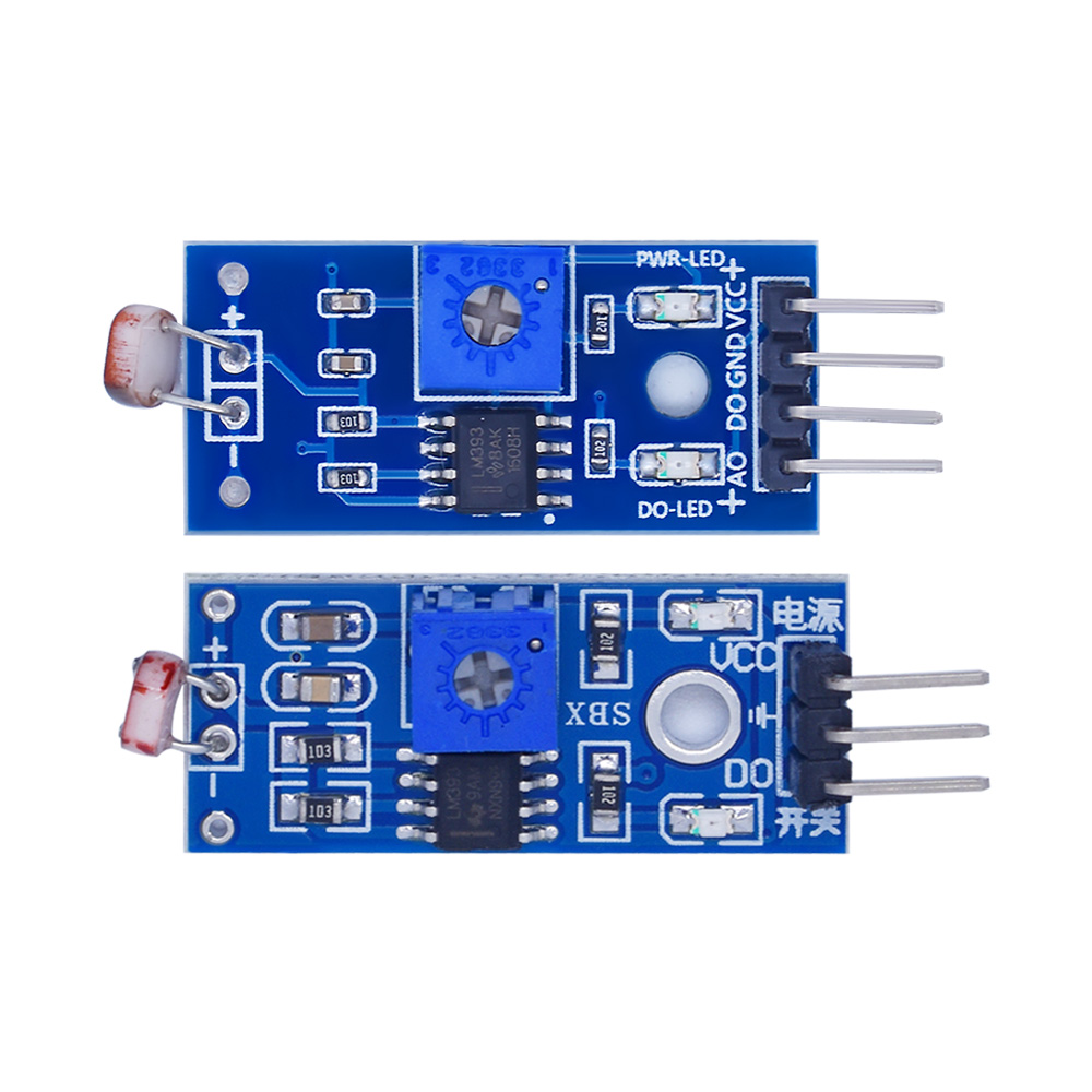 光敏电阻 亮度 传感器模块 光线亮度检测 3针 4针制 兼容Arduino