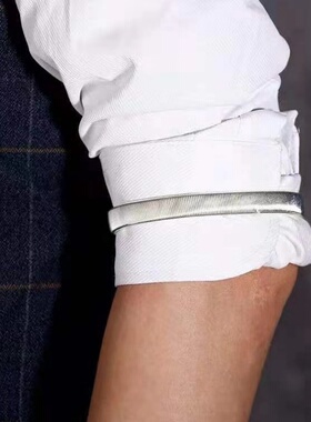 袖箍男女衬衫臂箍袖口防滑绑带法式衬衣弹性袖环袖带臂环臂带装饰