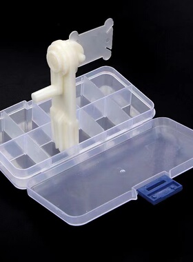 整理盒刺绣绕线器收纳十字绣线盒绣花线塑料工具缠花绣线盒子储物