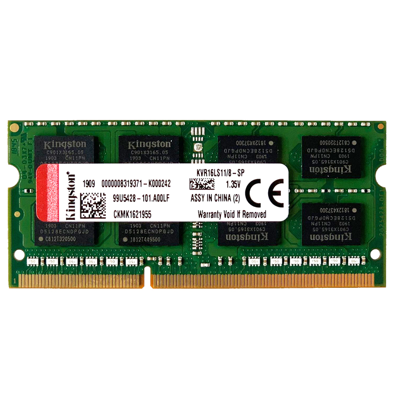 正品金士顿DDR3/3L 4G 8G 1333 1600笔记本电脑内存条1.5V/1.35V - 图1