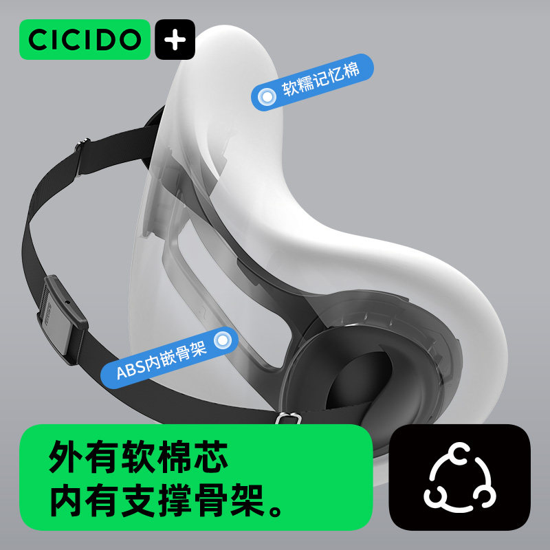 CICIDO夕多护颈枕车内用汽车头枕腰靠枕主驾驶座椅靠背靠垫开车用,淘宝优惠券,粉丝福利购,淘宝优惠卷