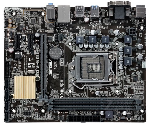 Asus/华硕 H110M-K F D E B150M-A/D B250M Z170电脑主板1151针D4 - 图1