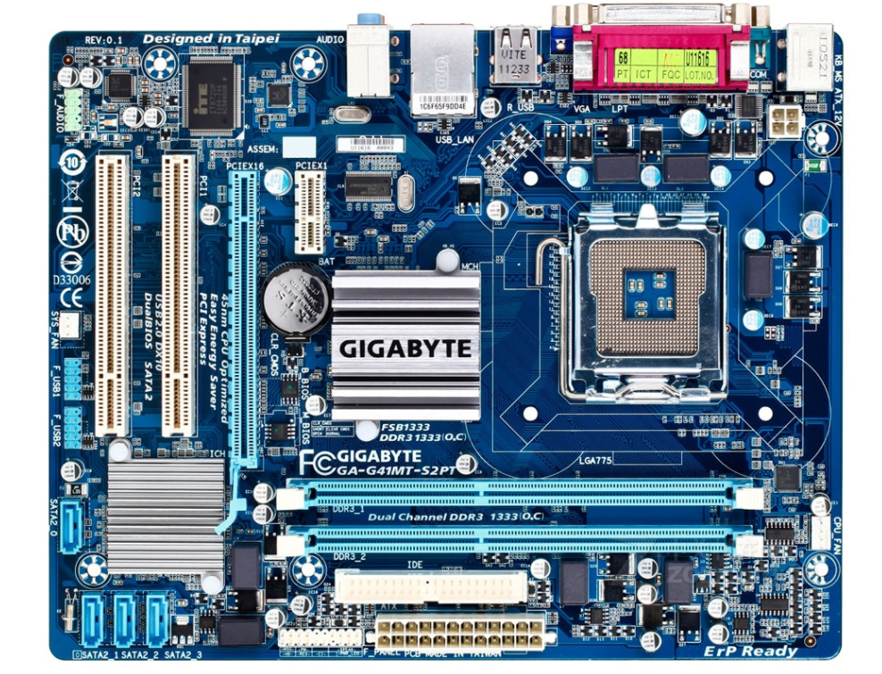 Gigabyte/技嘉 G41MT-S2 S2P S2PT D3 D3P 775针G31主板G41M-ES2L - 图1