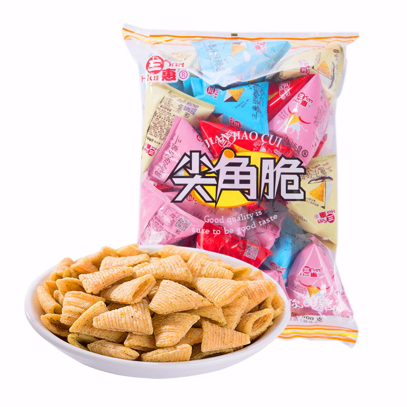 妙脆角散装尖角脆大包装锅巴ktv 索伊食品膨化食品