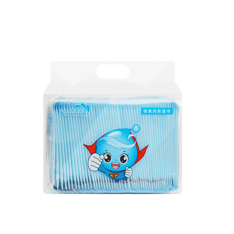 50片一提装迷你湿巾便携装单片手口清洁湿巾纸巾批发三福诚品货源,淘宝优惠券,粉丝福利购,淘宝优惠卷