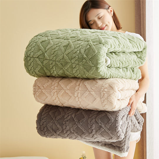 冬季保暖床垫软垫牛奶绒床盖床褥子学生宿舍褥垫加绒床单被褥铺底