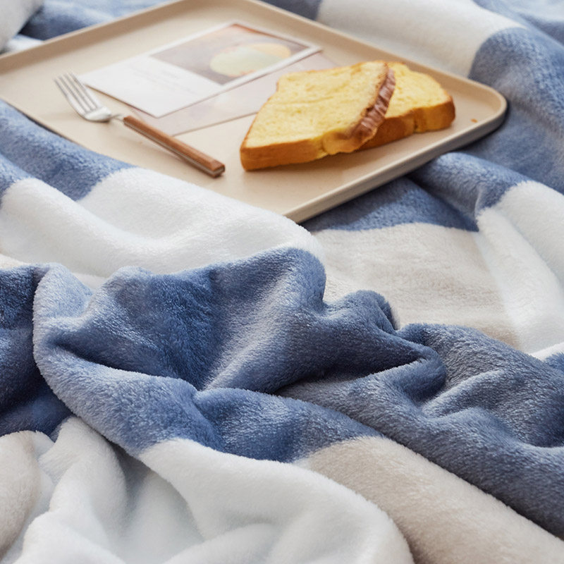 良品珊瑚法兰绒毛毯加厚被子铺毯子 零帛家纺休闲毯/毛毯/绒毯