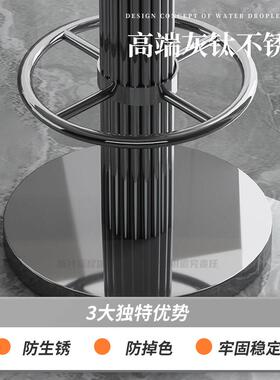 奶油风吧台椅家用靠背椅轻奢厨房高脚凳吧台凳高椅子吧台椅椅子