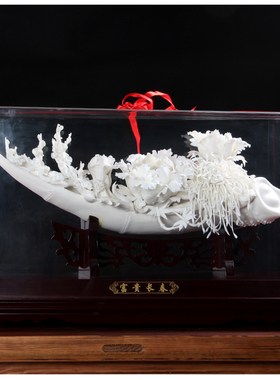 艺术风白瓷洛阳德化大师摆件