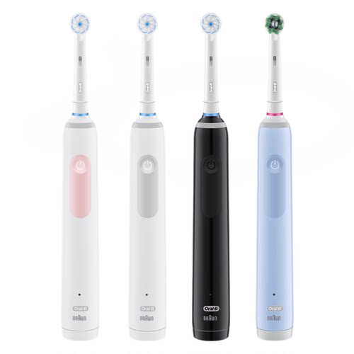OralB/欧乐B电动牙刷Pro3/Pro4小白刷成人充电式旋转proultra正品 - 图3