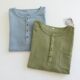Crepe soft pullover double layer cotton yarn ຝ້າຍບໍລິສຸດ