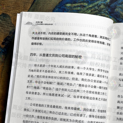 大学之道:大学生的六堂职业成长课 全新改版 李柏映,徐进 著 职业成长心灵修养青少年书籍 - 图2