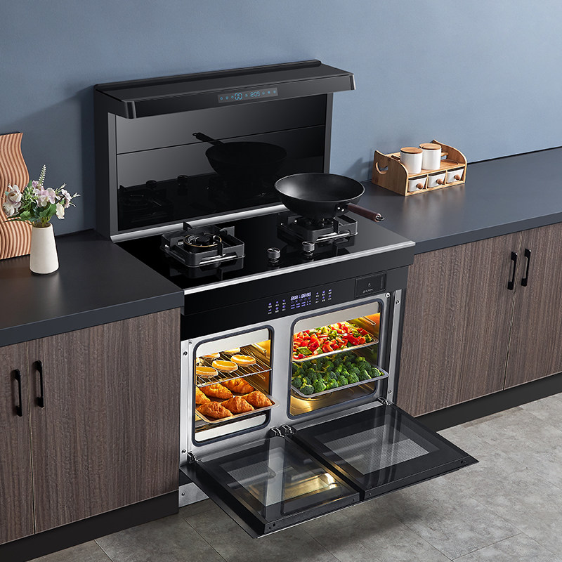 顾家集成灶独立蒸箱一体家用烤箱 顾家集成灶