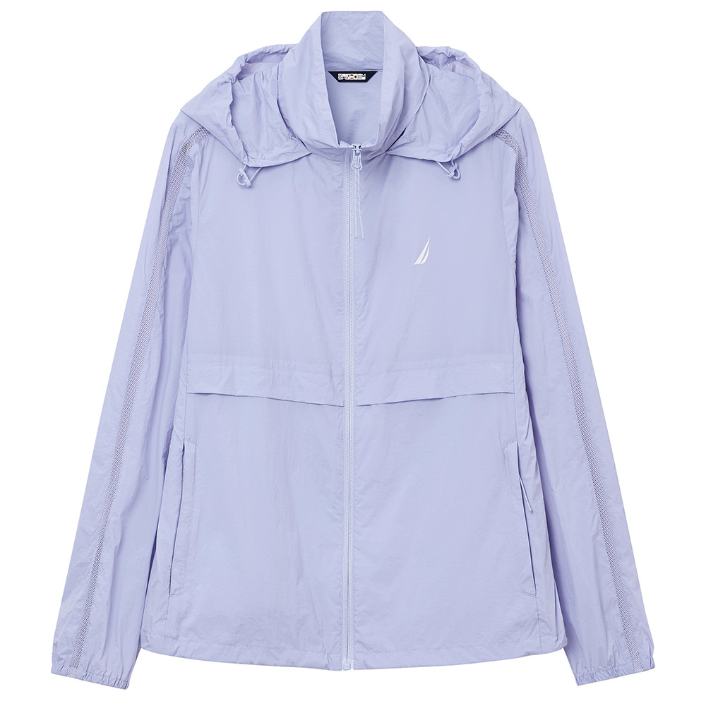 NAUTICA/诺帝卡女装春季凉感亲肤透气易打理显瘦隐藏帽外套22JO02_虎窝淘