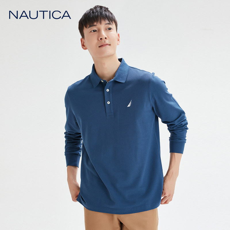 nautica /诺帝卡男装2020秋冬t恤 nauticaPolo衫