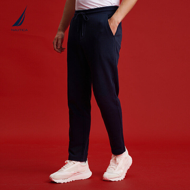 NAUTICA/诺帝卡男装新年款全棉毛圈柔软透气运动卫裤KC5102,淘宝优惠券,粉丝福利购,淘宝优惠卷