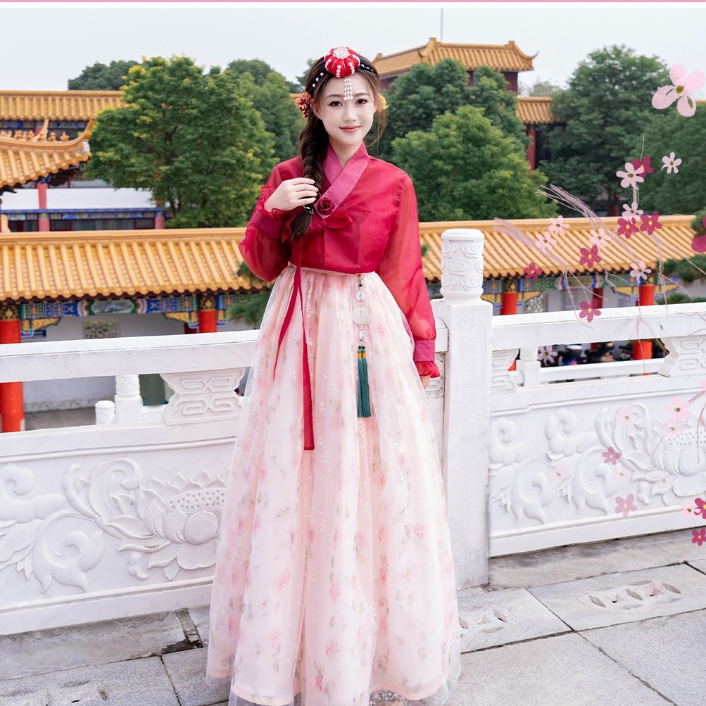 韩服女朝鲜族服装新款延吉公主少数民族舞蹈服延边旅拍衣服演出服,淘宝优惠券,粉丝福利购,淘宝优惠卷