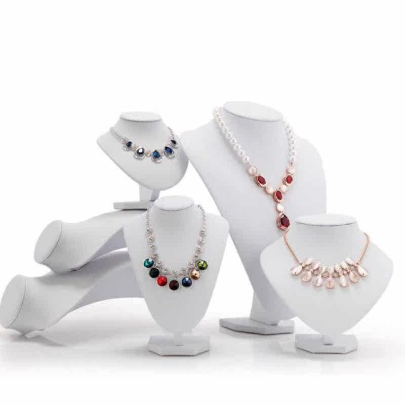项链模特人像假脖子颈模玉器展示架 晶嘉悦项链