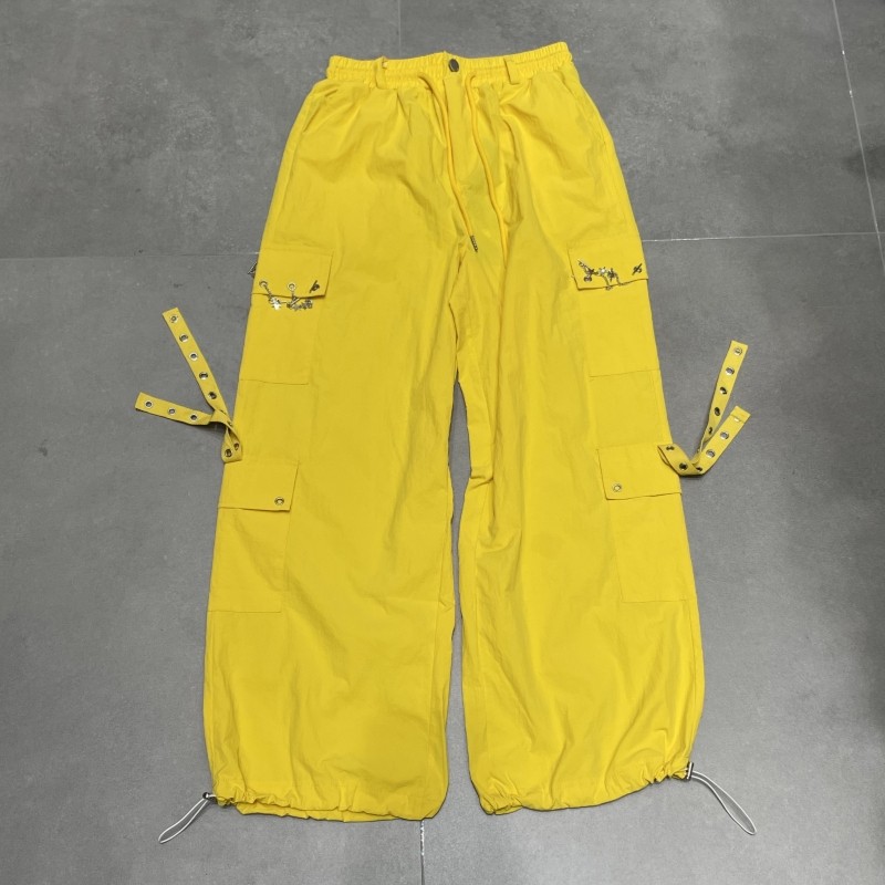 美式复古辣妹工装裤女夏季新款高腰显瘦宽松休闲阔腿拖地长裤潮,淘宝优惠券,粉丝福利购,淘宝优惠卷