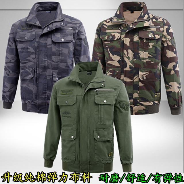 Summer pure cotton tops work clothes jackets