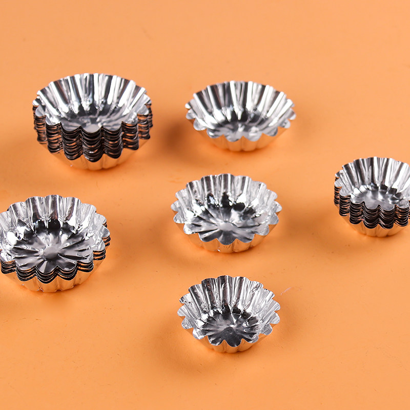 一次性钵仔糕模具蛋挞皮挞锡纸杯烘焙烤箱专用小型号菊花盏锡纸碗,淘宝优惠券,粉丝福利购,淘宝优惠卷