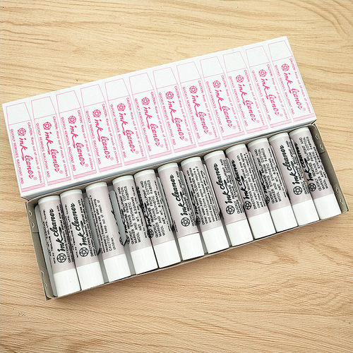 ink cleaner台湾天裕牌服装衣物去污膏皮革油污清洗笔应克清洁剂 - 图3