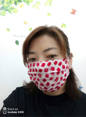 调节双层桑蚕丝薄透气眼镜口罩