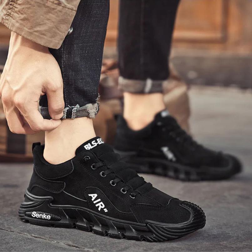 帕拉鞋男款2025新款一脚蹬男鞋轻便软底运动休闲鞋男士透气跑步鞋 - 图1