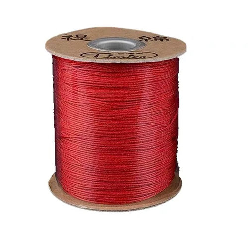 进口台湾禔绵玉线A线1mm珠宝文玩手绳项链红绳芊绵线手工编织线 - 图3