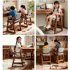 Children's learning chair, primary school student's writing chair can be lifted