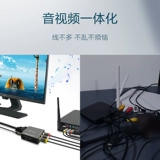 Достибельно AV to VGA Computer Display Дисплей дисплей Экран Изменение сетевого телевизионного разъема набор -top -box DVD -плеера.