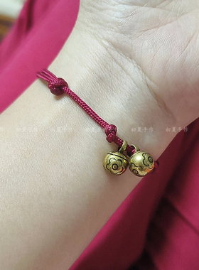 实心黄铜扣手脚链男女百搭不掉色