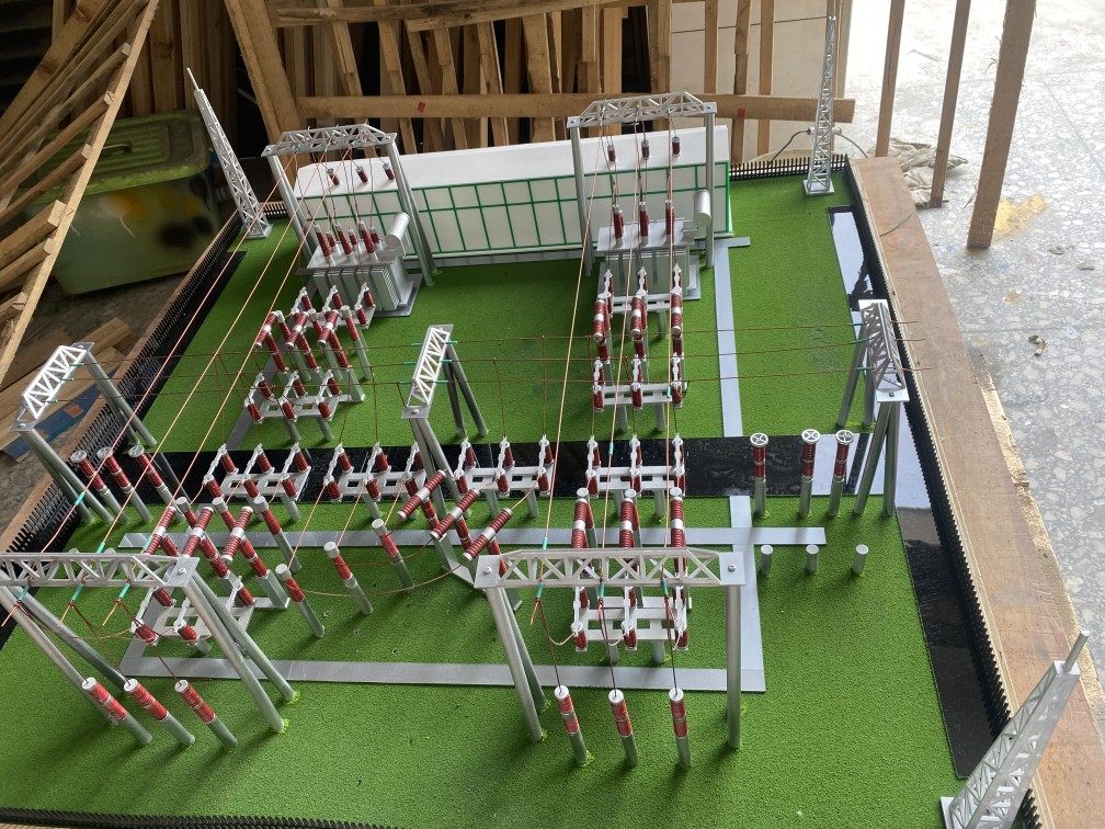 输变配电线路工业电力沙盘模型玩具定制展厅办公建筑及模型设计,淘宝优惠券,粉丝福利购,淘宝优惠卷