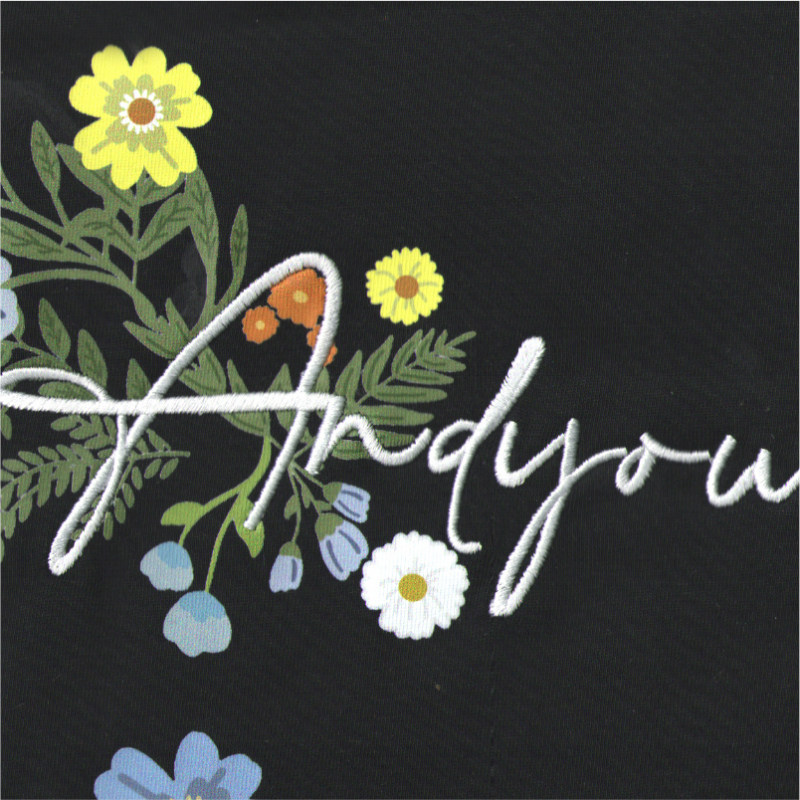 KERWATS品牌大码男装花朵字母刺绣肥佬潮牌加大号休闲落肩短袖t恤,淘宝优惠券,粉丝福利购,淘宝优惠卷