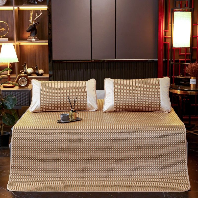 家用床席夏季凉席双面藤冰丝学生宿舍单人床上草席防滑可折叠裸睡,淘宝优惠券,粉丝福利购,淘宝优惠卷