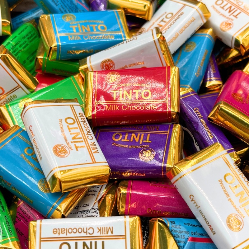 正品哈萨克斯坦巧克力片原装进口巧克力糖果喜糖婚庆霍尔果斯口岸 - 图2