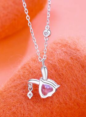 项链心悦兔蜜兔甜美轻奢兔子项坠