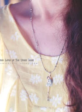 No.125「跳舞吧，像没有观众一样」法国浪漫品牌芭蕾女孩系列项链