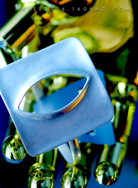 No.281 pilgrim 北欧中性设计风格 合金镀银天神之眼开口手镯