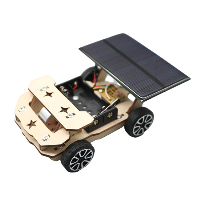 Solar panel toy car accessories