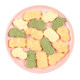 Engineering truck biscuit mold baking household cake cookie 3D three-dimensional children's set push-type plasticine mold