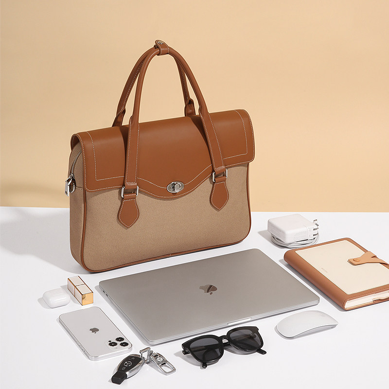 妙迪苹果电脑包2023新款14寸斜挎包 妙迪箱包女士包袋