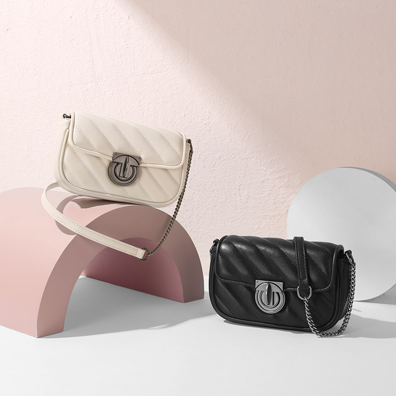 妙迪2023春夏新款质感感斜挎小包包 妙迪箱包女士包袋