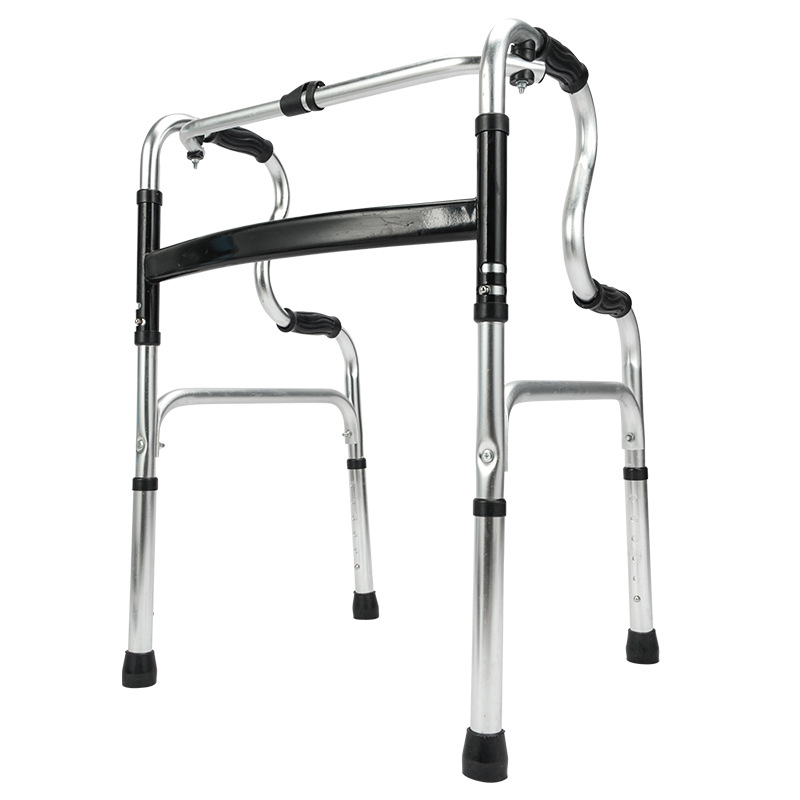 老人助行器四脚助步器防滑老年人扶手架辅助行走康复走路专用拐杖-图3