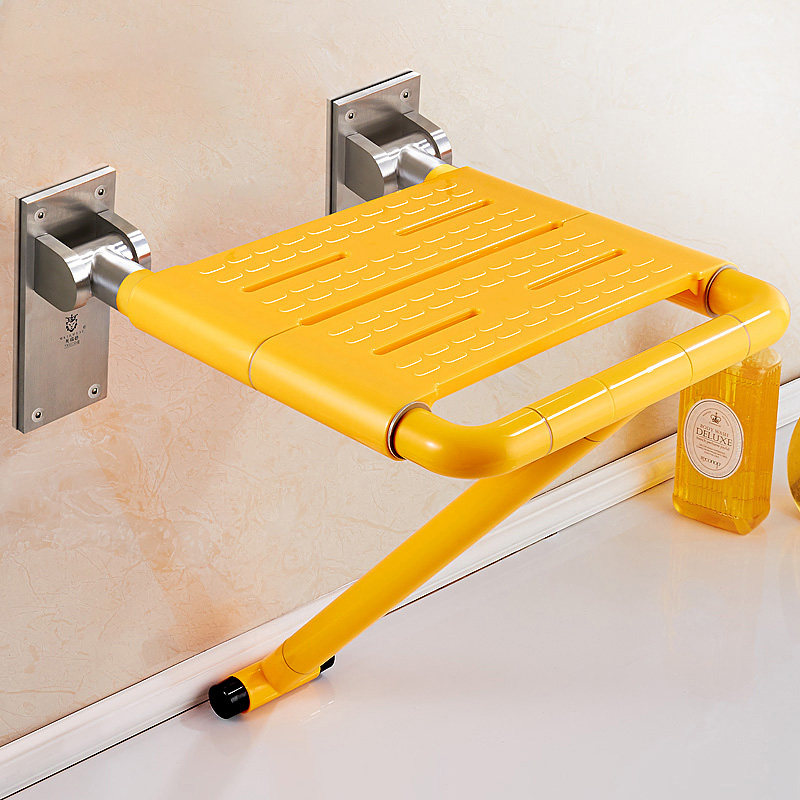 浴室折叠凳淋浴座椅淋浴房加长加厚加宽沐浴洗澡壁凳子挂墙凳壁椅
