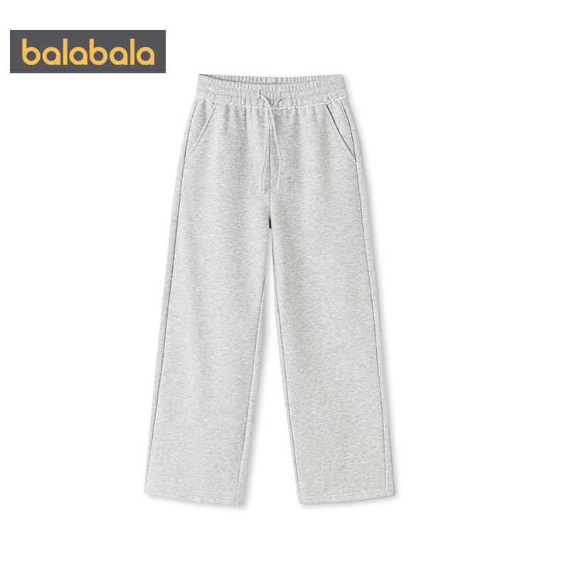 巴拉巴拉女童裤子中大童运动裤春秋款童装儿童直筒裤宝宝休闲卫裤,淘宝优惠券,粉丝福利购,淘宝优惠卷