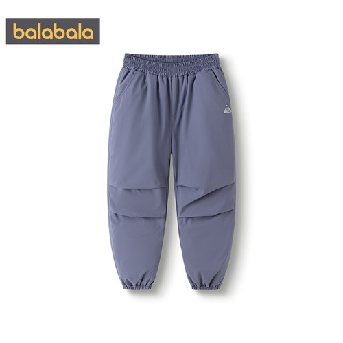 巴拉巴拉儿童羽绒裤男童女童裤子冬季新款童装中大童外穿运动长裤 - 图3