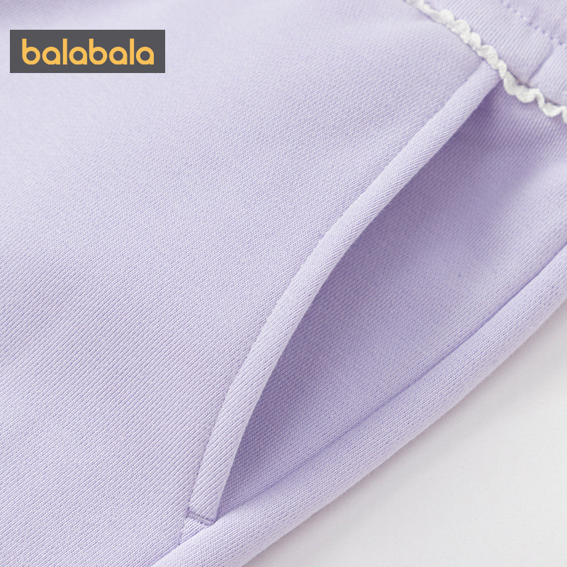 巴拉巴拉女童裤子中大童运动裤春秋款童装儿童直筒裤宝宝休闲卫裤,淘宝优惠券,粉丝福利购,淘宝优惠卷